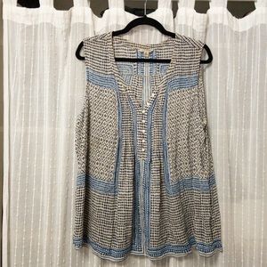 Lucky Brand Sleeveless Blouse